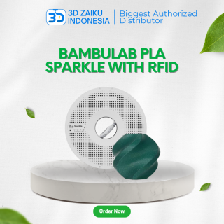 Bambulab PLA Sparkle 3D Printer Filament 1 KG Sparkling Glitter High Impact Strength with RFID